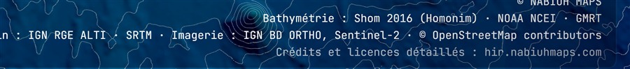 Ligne de crédits sur l'affiche La Réunion